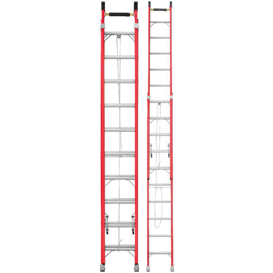 Trump TR-FG14X2 Extension Fiberglass Ladder 28-Steps | Trump by KHM Megatools Corp. Trump TR-FG14X2 Extension Fiberglass Ladder 28-Steps | Trump by KHM Megatools Corp.